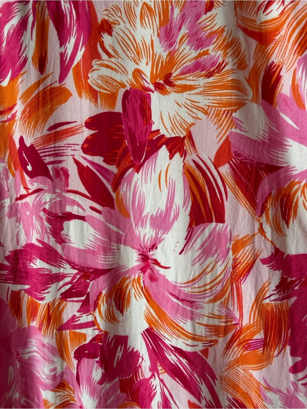 Sleeveless Bright Floral Ruffle-Hem Dress 🌺 - Picture 5 of 7